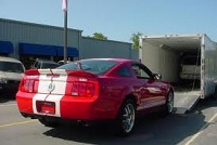 enclosed car hauler